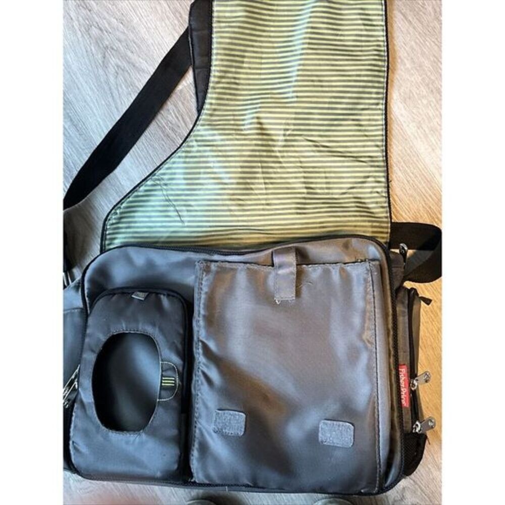 Fisher‎ Price Diaper Bag Tote Multi Purpose Bag Many Pockets ShoulderGrip Handle - Picture 2 of 7